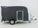 Debon Kofferanhänger Cargo 1300 Vollpoly 150x290cm H:160cm|Tür|grau-Neu – Image 6