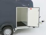 Debon Kofferanhänger Cargo 1300 Vollpoly 150x290cm H:160cm|Tür|grau-Neu – Image 8