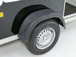 Debon Kofferanhänger Cargo 1300 Vollpoly 150x290cm H:160cm|Tür|schwarz-Neu – Image 11