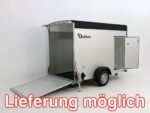 Debon Kofferanhänger C300 148x295cm H:190cm 1,3t|Alu|Polybug|Tür|schwarz-Neu – Image 5
