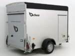 Debon Kofferanhänger Cargo  H:190cm 1,3t|Alu|Polybug|Tür|schwarz-Neu – Image 8