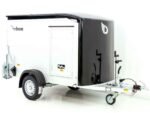 Debon Kofferanhänger Roadster Alu 255 125x255cm H:156cm | Schwarz-Neu – Image 4