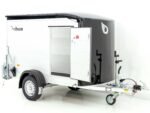 Debon Kofferanhänger Roadster Alu 255 125x255cm H:156cm | Schwarz-Neu – Image 9