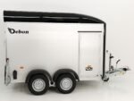 Debon Kofferanhänger C500 164x300cm H:200cm 2,0t|Alu|Polybug|Tür|schwarz-Neu – Image 6