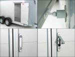 Debon Kofferanhänger Cargo  H201 2,6t|Alu|Polybug|Tür|schwarz-Neu – Image 5