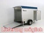 Debon Kofferanhänger C300 148x295cm H:190cm 1,3t|Alu, Polybug|Tür|blau-Neu – Image 4