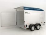Debon Kofferanhänger Cargo  H:200cm 2,0t|Alu|Polybug|Tür|blau-Neu – Image 2