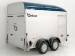 Debon Kofferanhänger Cargo  H:200cm 2,0t|Alu|Polybug|Tür|blau-Neu – Image 5