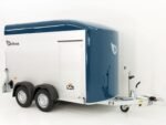 Debon Kofferanhänger Cargo  H:200cm 2,0t|Alu|Polybug|Tür|blau-Neu – Image 4