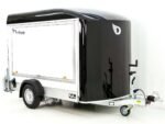 Debon Kofferanhänger C300 Sandwich 148x295cm H:190cm 1,3t|Alu|Polybug|Tür|Klappe|schwarz-Neu – Image 3