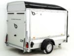 Debon Kofferanhänger C300 Sandwich 148x295cm H:190cm 1,3t|Alu|Polybug|Tür|Klappe|schwarz-Neu – Image 5