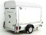 Debon Kofferanhänger C300 Sandwich 148x295cm H:190cm 1,3t|Alu|Polybug|Tür|Klappe|weiß-Neu – Image 5
