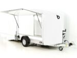 Debon Kofferanhänger C300 Sandwich 148x295cm H:190cm 1,3t|Alu|Polybug|Tür|Klappe|weiß-Neu – Image 7
