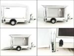 Debon Kofferanhänger C300 Sandwich 148x295cm H:190cm 1,3t|Alu|Polybug|Tür|Klappe|weiß-Neu – Image 8