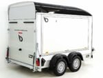 Debon Kofferanhänger C500 Sandwich 164x300cm H:200cm 2,0t|Alu|Polybug|Tür|schwarz-Neu – Image 5