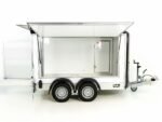 Debon Kofferanhänger C500 Sandwich 164x300cm H:200cm 2,0t|Alu|Polybug|Tür|schwarz-Neu – Image 9