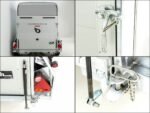 Debon Kofferanhänger C500 Sandwich 164x300cm H:200cm 2,0t|Alu|Polybug|Tür|schwarz-Neu – Image 13