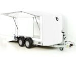 Debon Kofferanhänger C500 Sandwich 164x300cm H:200cm 2,0t|Alu|Polybug|Tür|weiß-Neu – Image 7
