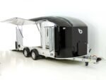 Debon Kofferanhänger Roadster C1000 200x500x200cm 3,5t schwarz | E-Winde |Erhöhungsrampen-Neu – Image 2