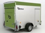 Debon Kofferanhänger C300 148x295cm H:190cm 1,3t Alu, Polybug|Tür|olivgrün-Neu – Image 3