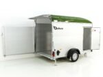 Debon Kofferanhänger C400 164x315cm H:200cm 1,3t|Alu, Polybug|Tür|olivgrün-Neu – Image 2