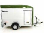 Debon Kofferanhänger C400 164x315cm H:200cm 1,3t|Alu, Polybug|Tür|olivgrün-Neu – Image 6