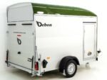 Debon Kofferanhänger C400 164x315cm H:200cm 1,3t|Alu, Polybug|Tür|olivgrün-Neu – Image 9