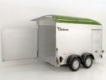 Debon Kofferanhänger C500 164x300cm H:200cm 2,0t|Alu|Polybug|Tür|olivgrün-Neu – Image 2