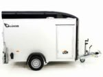 Debon Kofferanhänger C400 164x315cm H:200cm 1,3t|Alu, Polybug|Tür|schwarz-Neu – Image 4