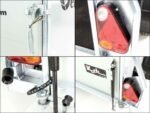 Debon Kofferanhänger C400 164x315cm H:200cm 1,3t|Alu, Polybug|Tür|schwarz-Neu – Image 10