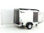 Debon Kofferanhänger Roadster Alu 255 125x255cm H:156cm|schwarz-Neu