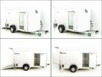 Debon Kofferanhänger C400 164x315cm H:200cm 1,3t|Alu, Polybug|Tür|weiß-Neu – Image 6