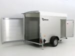 Debon Kofferanhänger C300 148x295cm H:190cm 1,3t|Alu, Polybug|Tür|weiß-Neu – Image 5
