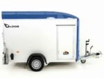 Debon Kofferanhänger C400 164x315cm H:200cm 1,3t|Alu, Polybug|Tür|blau-Neu – Image 4