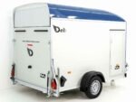 Debon Kofferanhänger C400 164x315cm H:200cm 1,3t|Alu, Polybug|Tür|blau-Neu – Image 5