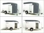 Debon Kofferanhänger C400 164x315cm H:200cm 1,3t|Alu, Polybug|Tür|grau-Neu – Image 6