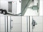 Debon Kofferanhänger Roadster Alu C700 179×378 H201 2,6t|Alu|Polybug|Tür|weiß-Neu – Image 10