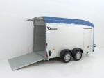 Debon Kofferanhänger Roadster Alu C700 179×378 H201 2,6t|Alu|Polybug|Tür|blau-Neu