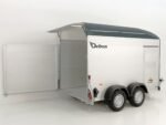 Debon Kofferanhänger C500 164x300cm H:200cm 2,6t|Alu|Polybug|Tür|grau-Neu