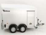 Debon Kofferanhänger C500 164x300cm H:200cm 2,6t|Alu|Polybug|Tür|weiß-Neu – Image 6