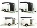 Debon Kofferanhänger C400 164x315cm H:200cm 1,3t|Alu, Polybug|Tür-Neu – Image 6