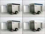 Debon Kofferanhänger C300 148x295cm H:190cm 1,3t|Alu|Polybug|Tür-Neu
