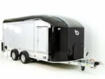 Debon Kofferanhänger Roadster C1000 200x500x200 cm 3,5t schwarz | E-Winde | Erhöhungsrampen-Neu