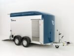Debon Kofferanhänger C500 164x300cm H:200cm 2,6t|Alu|Polybug|Tür|blau-Neu – Image 4