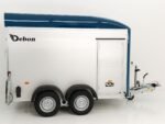 Debon Kofferanhänger C500 164x300cm H:200cm 2,6t|Alu|Polybug|Tür|blau-Neu – Image 6
