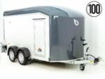 Debon Kofferanhänger Roadster C700 179×378 Höhe:201cm 2,6t|Alu|Polybug|Tür|grau-Neu – Image 2
