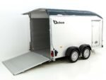 Debon Kofferanhänger Roadster C700 179×378 Höhe:201cm 2,6t|Alu|Polybug|Tür|grau-Neu