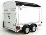 Debon Kofferanhänger C500 Sandwich 164x300cm H:200cm 2,0t | Alu | Polybug | Tür | Schwarz-Neu – Image 5