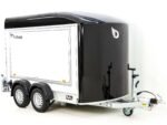 Debon Kofferanhänger C500 Sandwich 164x300cm H:200cm 2,0t | Alu | Polybug | Tür | Schwarz-Neu – Image 3