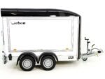 Debon Kofferanhänger C500 Sandwich 164x300cm H:200cm 2,0t | Alu | Polybug | Tür | Schwarz-Neu – Image 8